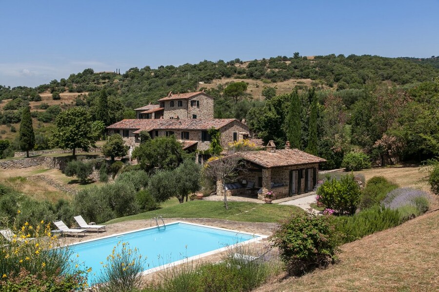 Anwesen mit Pool La Bastia in Umbrien bei Perugia