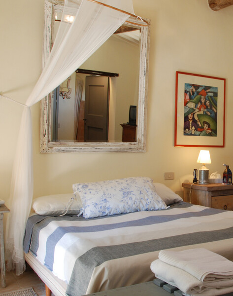Jedes der 6 Schlafzimmer im Le Porciglia besticht durch eine einmalige und hochwertige Ausstattung
