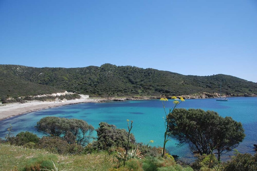 Bucht in der Nähe des Ferienhauses auf Sardinien Casa Lentischi