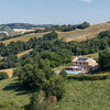 Casa Fontegenga in den grünen und waldigen Hügeln der Marken