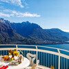 Villa Ponti Bellavista top terrace Lecco Arm and mountains