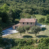 Ferienvilla Casa Fonteganga in Le Marche umgeben von Wald