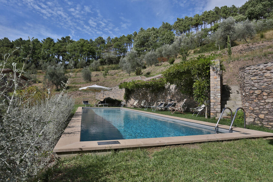 Pool zur Alleinnutzung in der Ferienvilla Chiodo bei Lucca