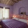 Elegant eingerichtetes Schlafzimmer in der Villain the villa Lavacchio in der Toskana