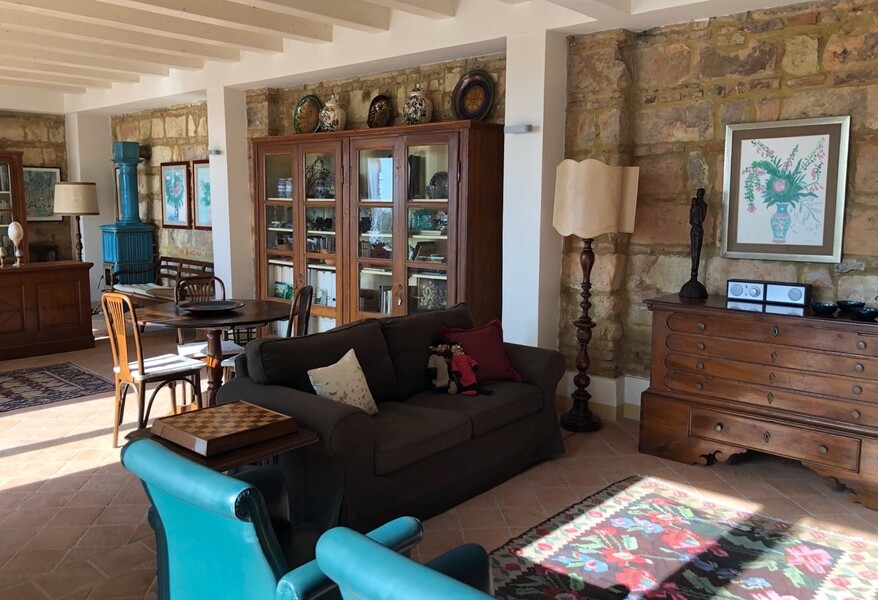 Cascina Monferrato neues Wohnzimmer 1a