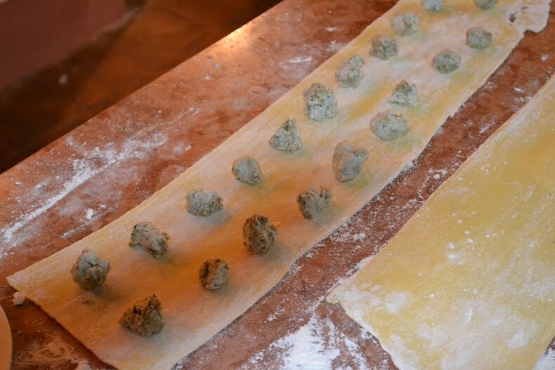 ravioli la sorgente Lucca