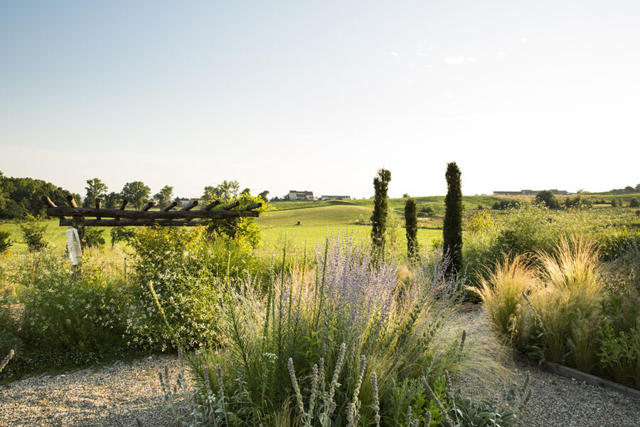 Garten der Landschaftsarchitektin Cristina Mazzucchelli im Piemeont
