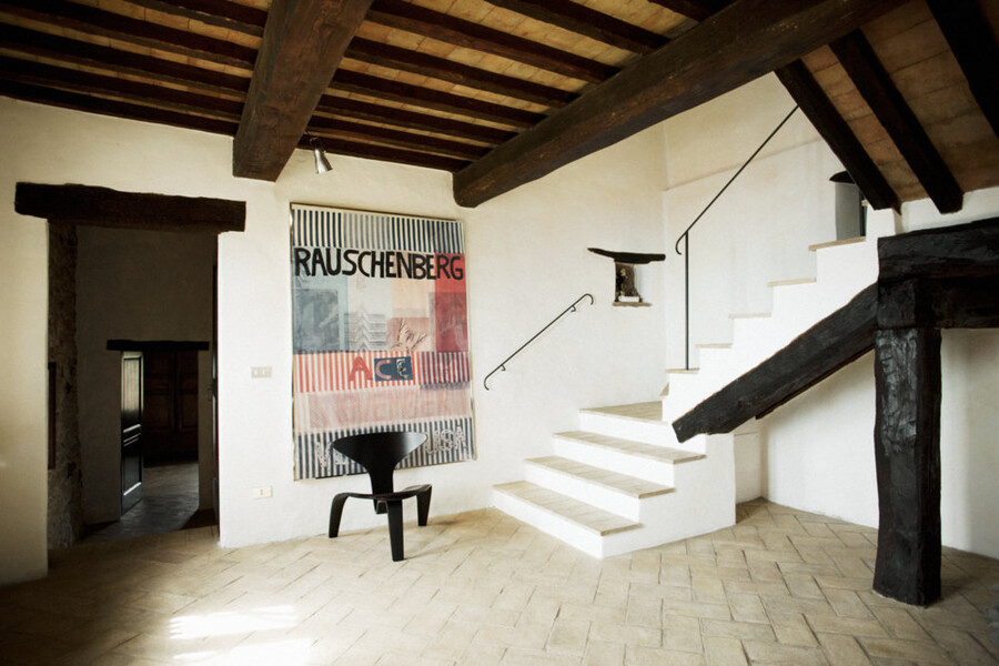 Steinhaus in Umbrien Casa Bramasole mit Kunst und Design