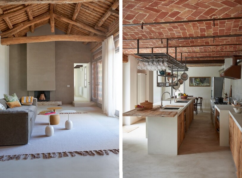 Cascina Toetto Küche