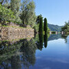 Moderner Pool im Ferienhaus Macennere in Lucca