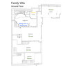 Villa Scimone Family Villa Ground floor floormap