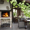 Grill auf der Terrasse des Ferienhaus Casa Il Sogno in Umbrien