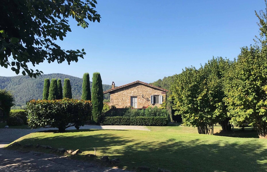 Das Ferienhaus Compignano Barn in der Toskana