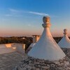 Konische Dächer des Trullo Silvano in Apulien