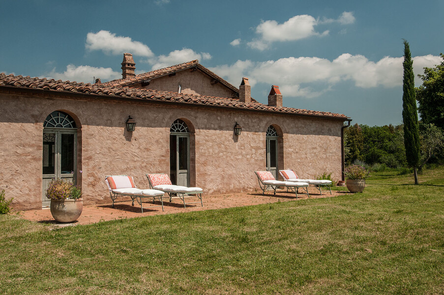 Das Ferienhaus Il Lavacchio ist eine Finca im rustikalen Stil