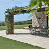Auch von der Terrasse der Villa Cerro aus haben Sie einen einmaligen Weitblick in die Hügel der Toskana