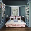 Villa Ottagonale  sleeping rooms  prussian green and bathdoor