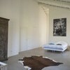 Bedroom with modern art in the holiday home Casa delle Marche