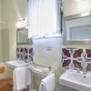 Schönes Badezimmer mit orginal toskanischen Fliessen im Ferienhaus La Sorgente