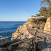 Ferienhaus direkt am Meer in Elba, Loungebereich mit Sonnensegel