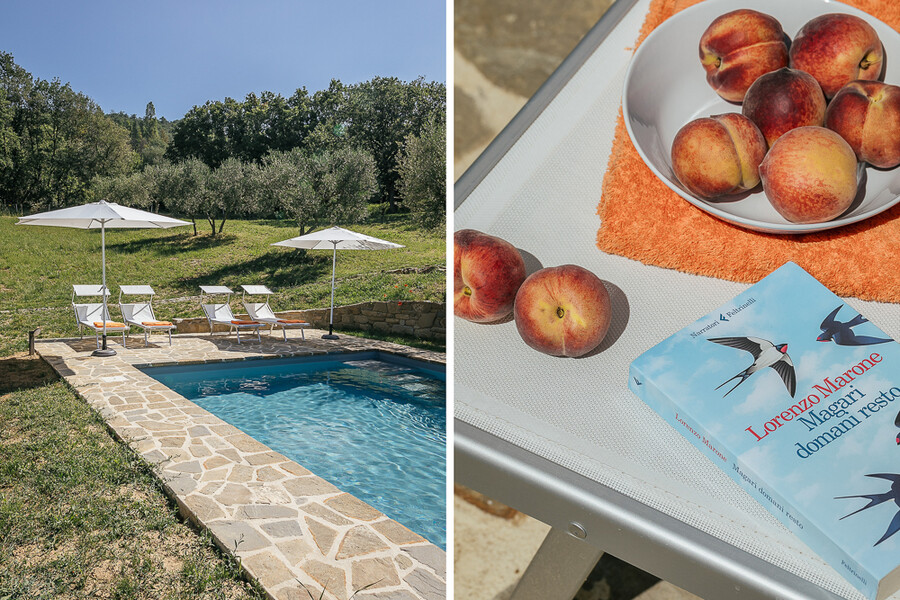 Small, peaceful stonehouse in Umbria