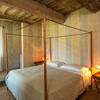 Die Schlafzimmer im Il Lavacchio sind einmalig gestaltet und teilweise mit einem Himmelbett ausgestattet