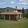 Auch das Gästehaus im La Maccinaia ist im traditionellen Stil der Region gebaut