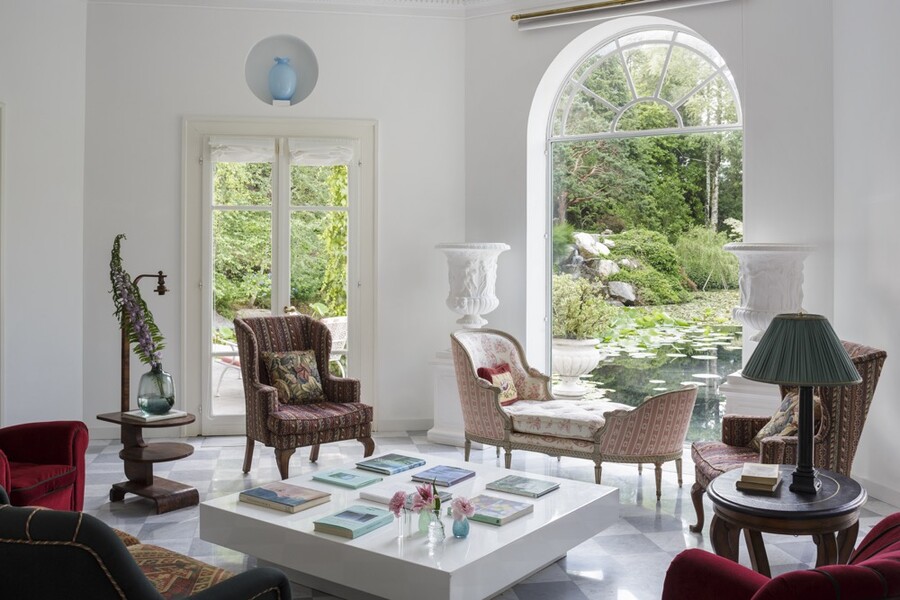 Villa Ottagonale living room 3