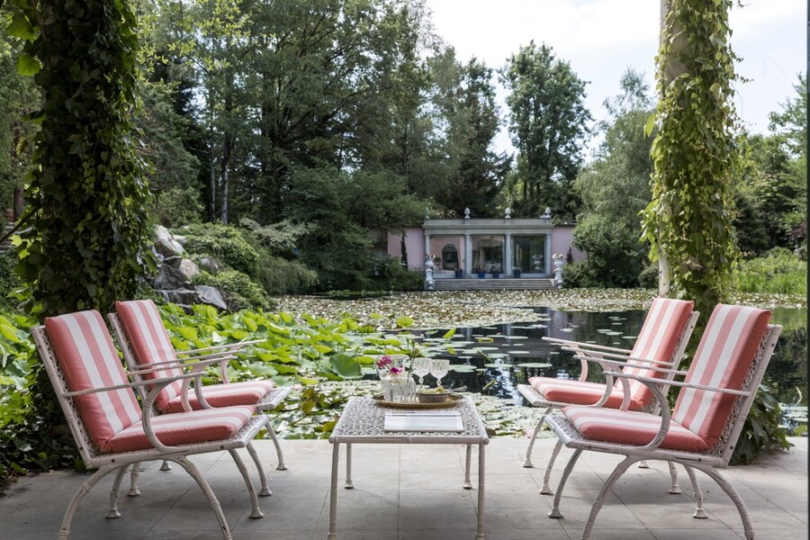 Villa Ottagonale outside patio