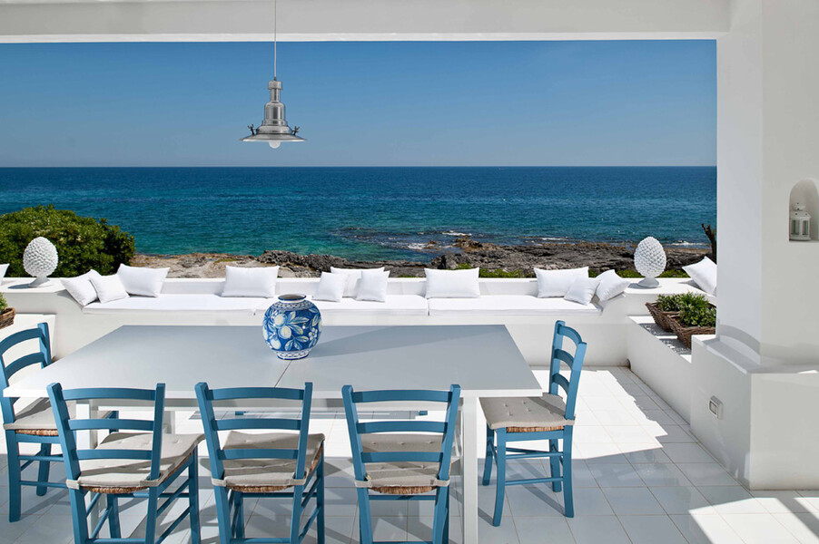 Ferienhaus Süditalien mit Blick aufs Meer